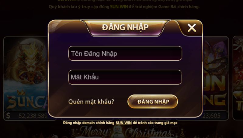 Đăng nhập SunWin đơn giản